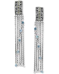 Samuel B. - 18K 0.40 Ct. Tw. Topaz Earrings - Lyst