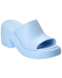 Ferragamo - Deva Rubber Platform Mule - Lyst