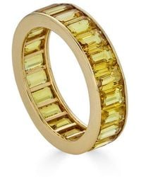 Diana M. Jewels - Fine Jewelry 18K 7.02 Ct. Tw. Sapphire Eternity Ring - Lyst