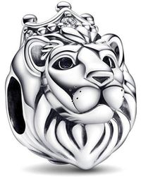 PANDORA - Moments Cz Charm - Lyst