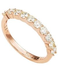 Suzy Levian - 14k 1.00 Ct. Tw. Half-eternity Ring - Lyst
