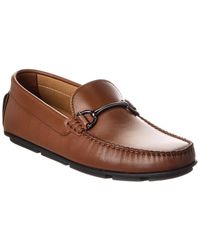 M by Bruno Magli - Parker Leather Loafer - Lyst