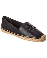 Tory Burch - Everly Leather Espadrille - Lyst