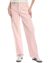 RE/DONE - Loose Long Washed Jean - Lyst