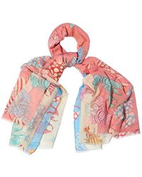 Saachi - Lobster Printed Scarf - Lyst