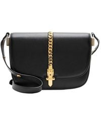 Gucci - Leather Sylvie 1969 Small Shoulder Bag (Authentic Pre-Loved) - Lyst
