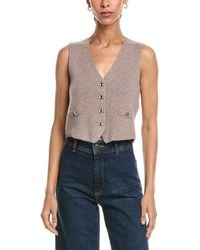 Cinq À Sept - Mykah Cashmere Vest - Lyst