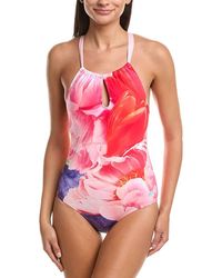 Tommy Bahama - Penney Blooms High-Neck One-Piece - Lyst