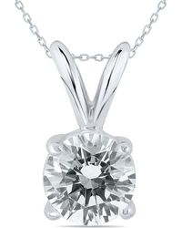 True Diamond - 14k 1.00 Ct. Tw. Diamond Necklace - Lyst