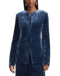Lafayette 148 New York - Baroque Embroidered Silk-Blend Tailored Jacket - Lyst
