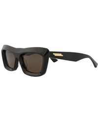 Bottega Veneta - Bv1283S 53Mm Sunglasses - Lyst