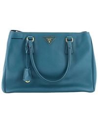 Prada - Saffiano Leather Gardener's Tote Medium (Authentic Pre-Loved) - Lyst