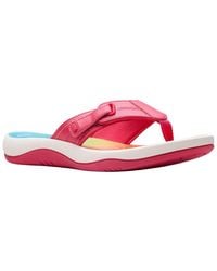 Clarks - Sunmaze Loop Flip Flop - Lyst