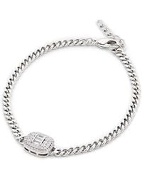 Savvy Cie - Cz Link Bracelet - Lyst
