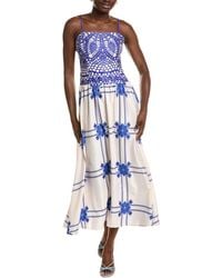 Linda Charm - Midi Dress - Lyst