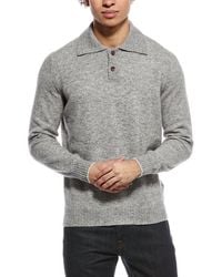 Brunello Cucinelli - Alpaca & Wool-Blend Polo Sweater - Lyst
