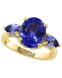 Effy Fine Jewelry - 14K 4.78 Ct. Tw. Diamond & Tanzanite Ring - Lyst
