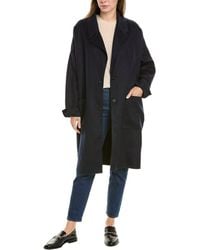 BOSS - Cattina Wool-Blend Coat - Lyst