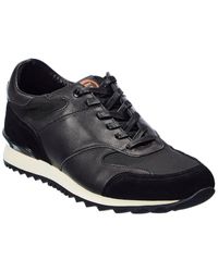 French Connection Ira Leather Sneaker - Black