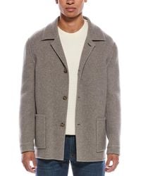 BOSS - Carper Wool-Blend Coat - Lyst