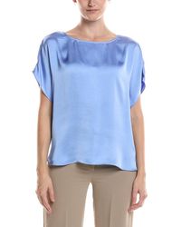 NIC+ZOE - Day Gloss Woven T-Shirt - Lyst
