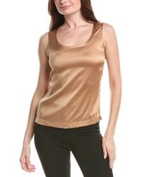 Fabiana Filippi - Silk-Blend Tank Top - Lyst