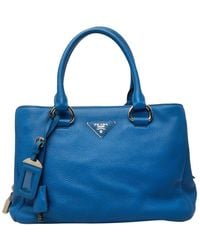Prada - Vitello Daino Tote (Authentic Pre-Loved) - Lyst
