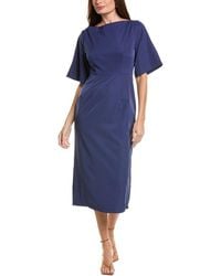 IPPONELLI - Solid Midi Dress - Lyst
