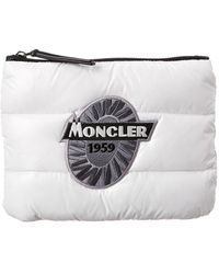 Moncler Down Pouch - White