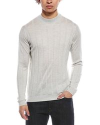 Brunello Cucinelli - Cashmere & Silk-Blend Mock Neck Sweater - Lyst