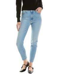 Black Orchid - Carmen High Rise Ankle Fray Right By Yo Jean - Lyst