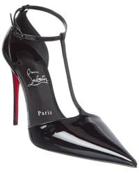 Christian Louboutin - Kate Max T-Strap 100 Patent Pump - Lyst