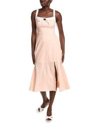 Marion - Lace Slitted Mid Dress - Lyst