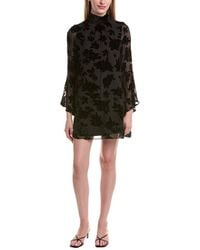 FLORA BEA NYC - Barry Silk-Blend Mini Dress - Lyst