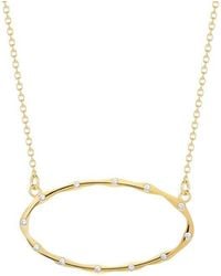 Reiss - 14K 0.22 Ct. Tw. Diamond Necklace - Lyst