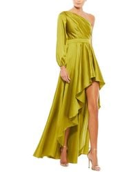 Mac Duggal - High Low One Shoulder Flowy Gown - Lyst