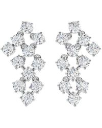 Sabrina Designs Lab Grown Diamonds - 14K 2.24 Ct. Tw. Lab-Grown Diamond Chandelier Earring - Lyst
