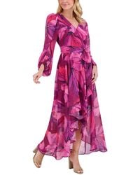 Eliza J - Hi-Lo Midi Dress - Lyst