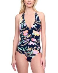 Gottex - V Neck One-Piece - Lyst