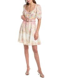 Hale Bob - Kara Linen Mini Dress - Lyst