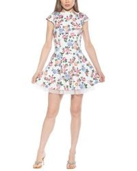 Alexia Admor - Aleena Mini Dress - Lyst