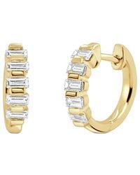 Sabrina Designs - 14K 0.45 Ct. Tw. Diamond Huggie Earrings - Lyst