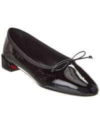 Christian Louboutin - Sweetie Jane Patent Ballerina Flat - Lyst