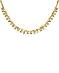 Jewels by Sunaina - Andrea 18K Plated Stainless Steel Cz Pendant Necklace - Lyst