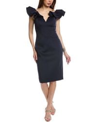 Eliza J - Scuba Sheath Dress - Lyst