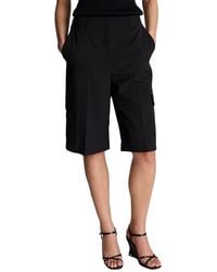 Kenneth Cole - Fly Front High Rise Cargo Pocket Long Short - Lyst