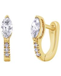 Meira T - 14K 0.40 Ct. Tw. Lab-Grown Diamond Earrings - Lyst