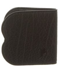 Burberry - Chess Leather Card Holder - Lyst