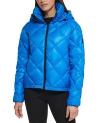 Kenneth Cole - Quilted Short Puffer Jacket - Lyst