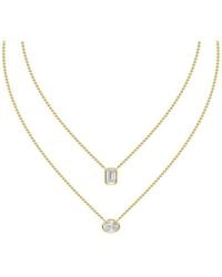Lab Grown Diamonds - 14K 3.02 Ct. Tw. Lab-Grown Diamond Necklace - Lyst